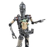 Figura Hasbro Star Wars: The Mandalorian The Black Series Ig 12 & Grogu