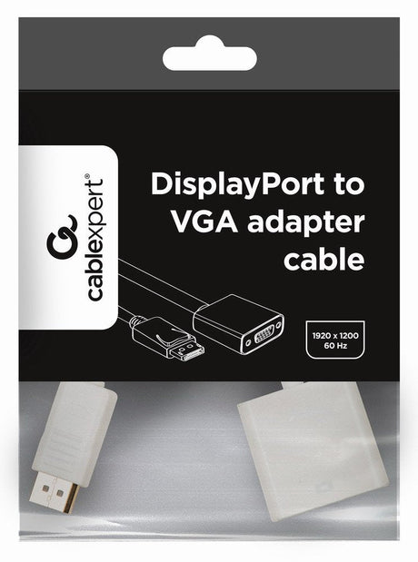 EAN 8716309099516 - Gembird A-DPM-VGAF-02-W adaptador de cable de vídeo VGA (D-Sub) DisplayPort Blanco imagen 2