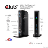 Club3d Usb 3.0 Dual Display 4k60hz Docking Station