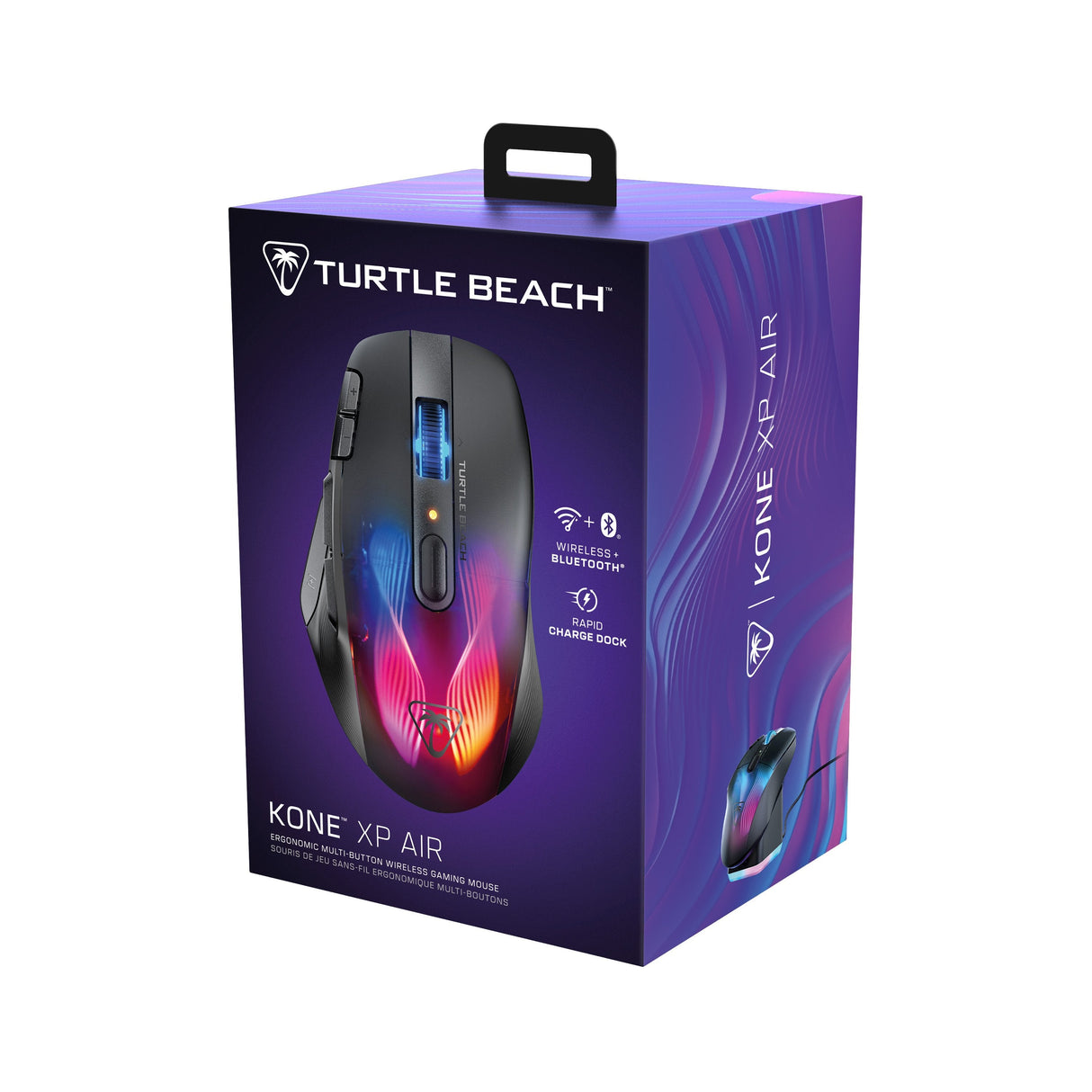 Turtle Beach Kone Xp Air Ratón Juego Mano Derecha Rf Wireless + Bluetooth Óptico 19000 Dpi