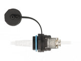 Delock 86699 Conector De Cable Rj45 Hembra A Cat.6a Lsa Con Tapa Protectora A Prueba De Agua