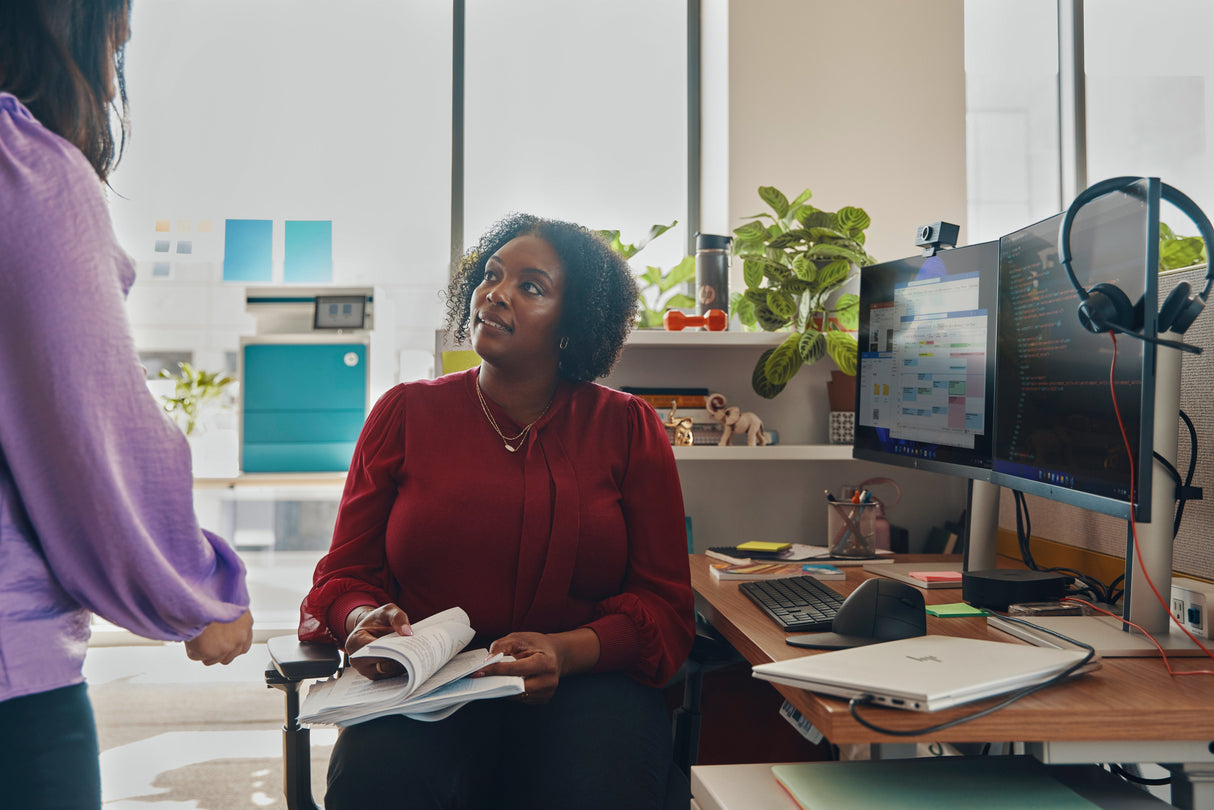 Hp Auriculares Estéreo Poly Blackwire 3320 Usb-C + Adaptador Usb-C/A