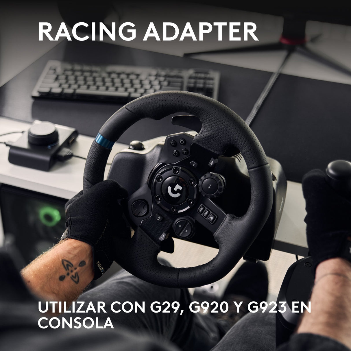 Logitech G Rs Shifter & Handbrake Cambiador Secuencial Cableado Para Microsoft Xbox One Microsoft Xbox Series S Microsoft Xbox Series X Sony Playstation 4 Sony Playstation 5 Pc