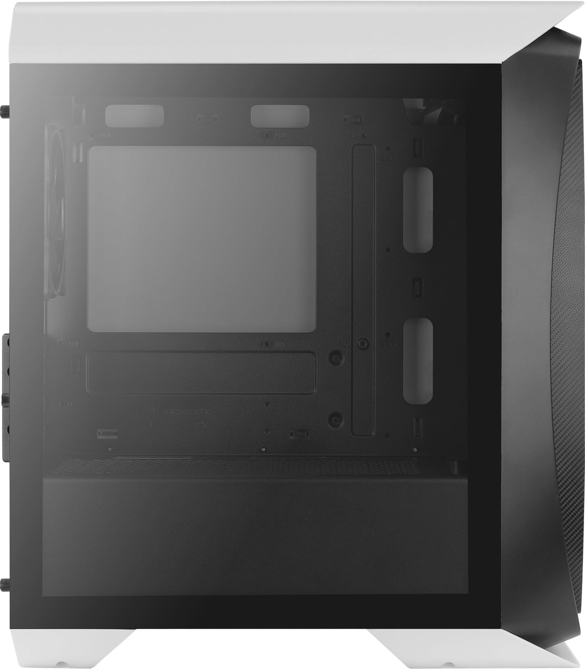 Caja Pc Aerocool Aero One Mini Eclipse Black Matx, 4x