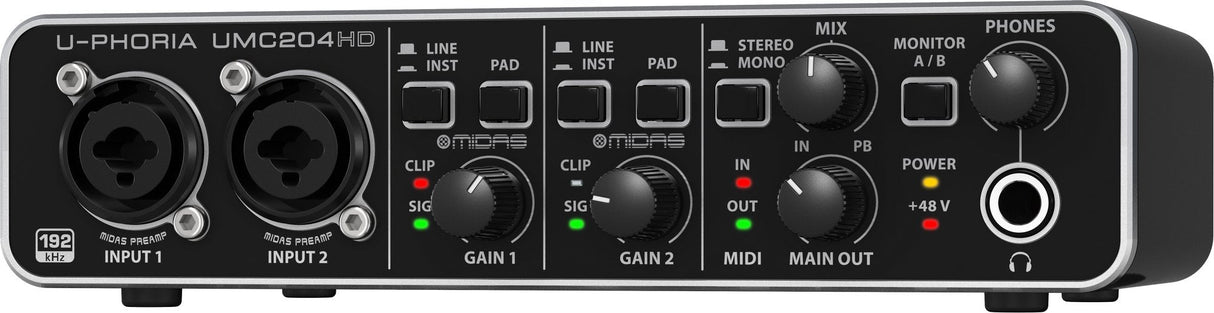 Behringer Umc204hd Equipo De Música Adicional