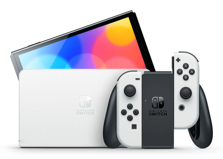 EAN 0045496453435 - Nintendo Switch OLED videoconsola portátil 17,8 cm (7") 64 GB Pantalla táctil Wifi Blanco imagen 4
