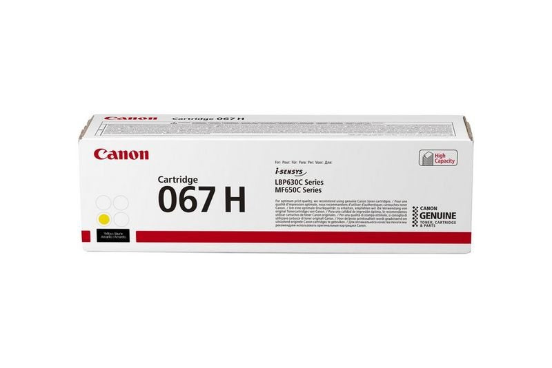 Canon Toner Original 067 H Y Amarillo
