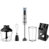 Batidora De Mano Grunkel Bm-2000set 2000w Capacidad 0.8l Incluye Vaso, Picadora, Varilla Y Soporte