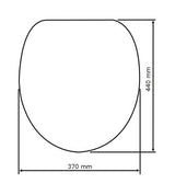 EAN 4008838722510 - WENKO 21901100 asiento de inodoro Tapa dura de inodoro Termoplástico Blanco imagen 8