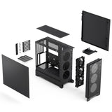 Caja  Pc Fractal Pop 2 Air Black Solid Fd-C-Poa2a-01