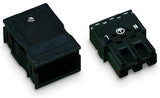 Wago 770-113 Stecker,Mit Zugentlastungsgehuse, 3-Polig,Schwarz