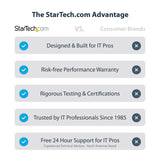Startech Adaptador Usb Tipo C A Hdmi Vga Con Salida De Audio De 3,5mm, Hdr 4k A 60hz, Pd 3.0 De 100w