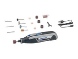 Dremel Lite 7760-15, Herramienta Multifuncional Inalámbrica 3,6 Voltios Gris, Batería Li-Ion 2ah, Accesorios De 15 Piezas