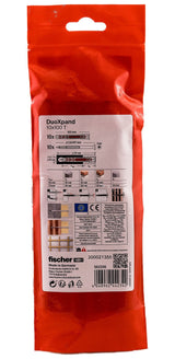 Tacos De Expansión Duoxpand T Ø10 X 100 Mm + Tornillos Ø7 X 107 Mm, Bolsa 10 Uds