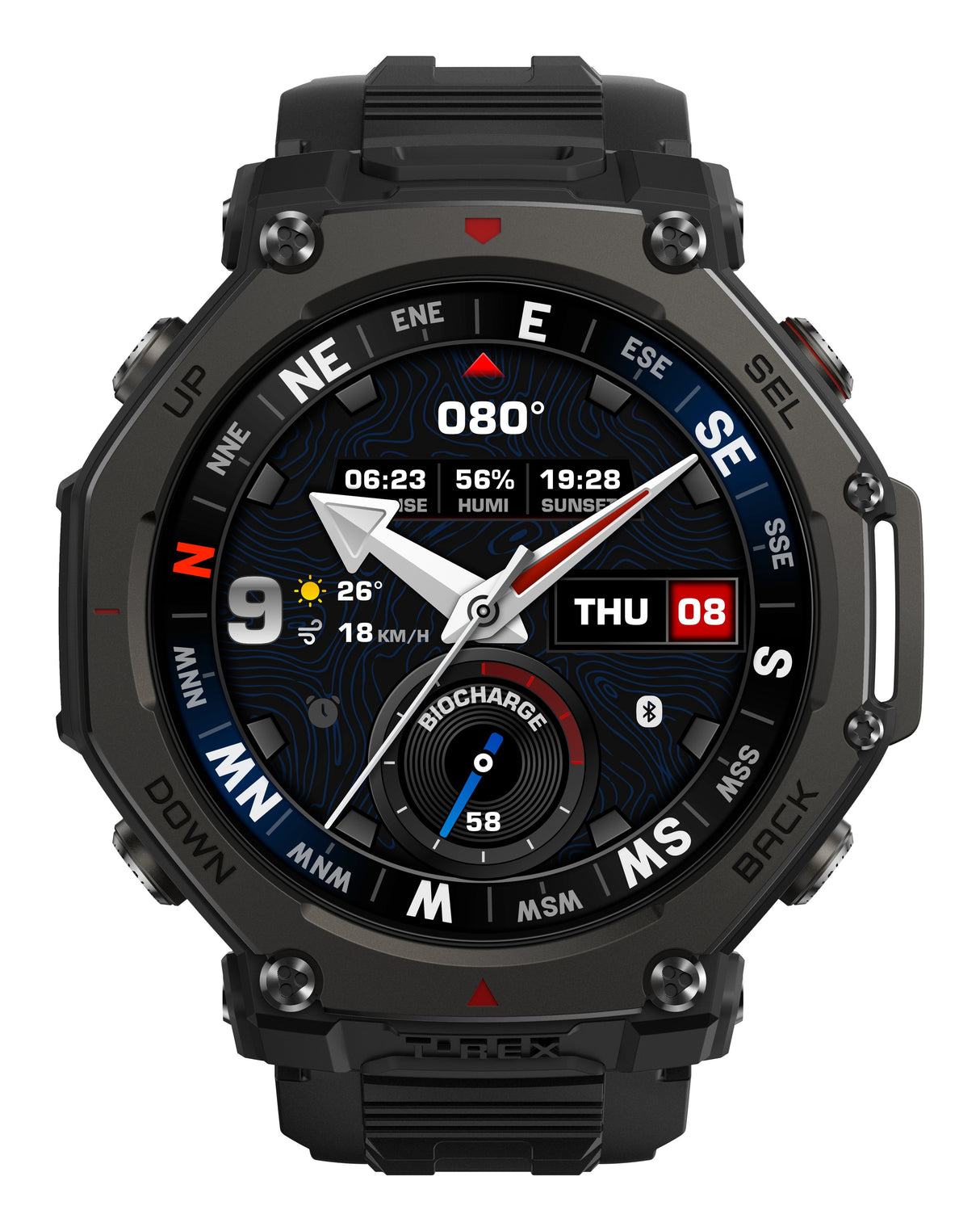 EAN 6972596109280 - Amazfit T-Rex 3 Pro 3,81 cm (1.5") AMOLED 48 mm Digital Pantalla táctil Negro GPS (satélite) imagen 1