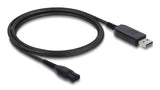 Delock Usb Cable De Carga 4,3 V Para Elektrorasierer Kompatibel Con Philips Oneblade 3