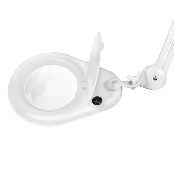 Lámpara De Lupa Con Soporte De Abrazadera, 5 Dioptrías