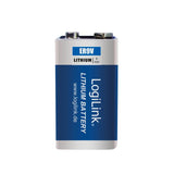Battery, Lithium 9v , 1pcs. Blister Packing