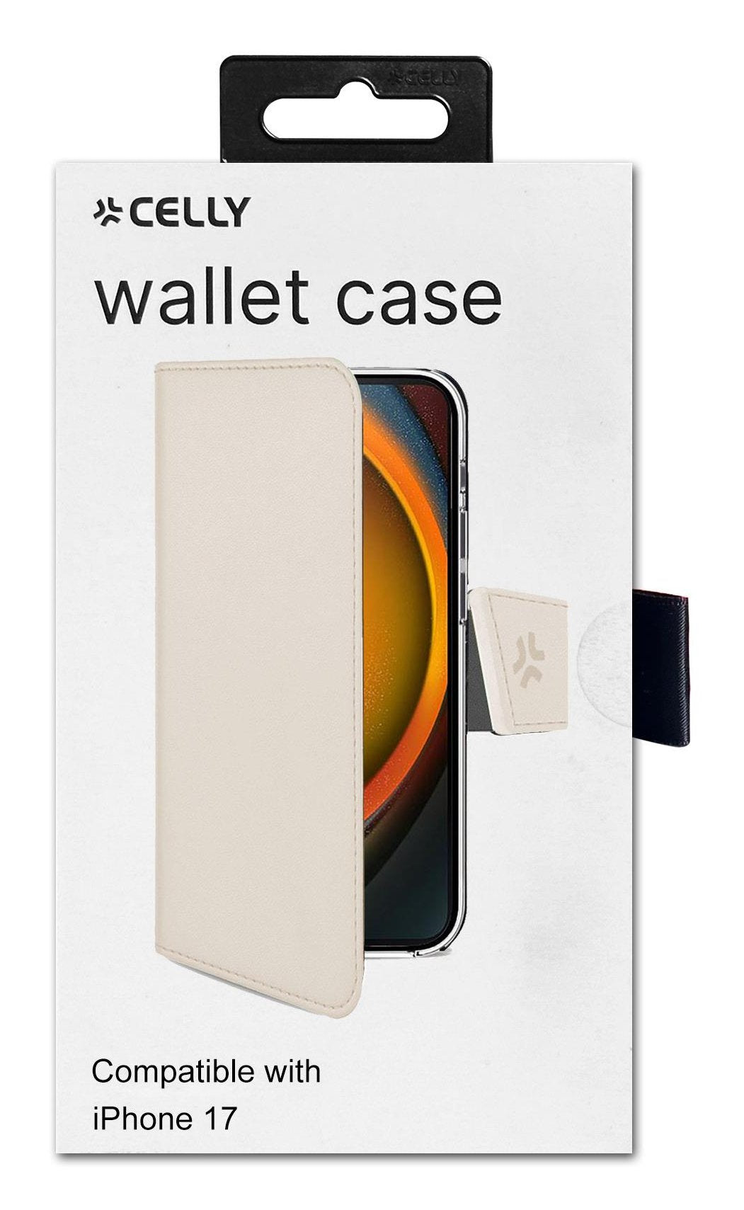 EAN 8021735223153 - Celly WALLY funda para teléfono móvil 16 cm (6.3") Funda cartera Arena imagen 5