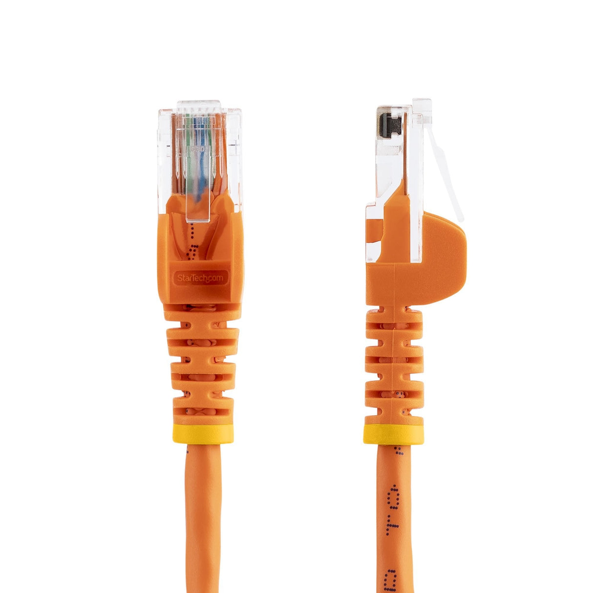 Cable De Red 7m Naranja Cat5e  Cabl Ethernet Sin Enganche