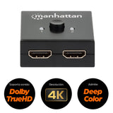 EAN 0766623207850 - Manhattan 207850 interruptor de video HDMI imagen 3