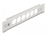 Delock Panel De Conexión Tipo-D De 10?, 6 Puertos, Sin Herramientas, Gris