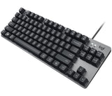 Teclado Alemán Logitech K835 Tkl Mechanical Keyboard Usb Grafito, Gris