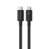 Satechi Thunderbolt 4 Pro Cable, Longitud: 1 Meter Datenübertragung De Hasta 40 Gbit S, Potencia De Carga De Hasta 240w, Unterstützt Bildauflösungen