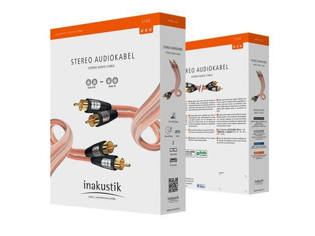 EAN 4001985511112 - Inakustik 00304107 cable de audio 0,75 m RCA Transparente imagen 2