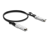 Delock Twinax Cable Qsfp28 Conector Macho A Qsfp28 Conector Macho 100 Gbps 1 M