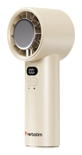 Ventilador De Mano Verbatim Cool 'N' Go Ice Touch Plata, Blanco