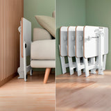 Leitz Ergo Small Sit Standing Desk Foldable White