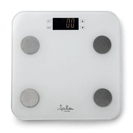 EAN 8436584381785 - JATA HBAS1501 báscula de baño Rectángulo Gris, Blanco Báscula personal electrónica imagen 1