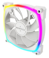 Ventilador Pc Montech Rx120 Pwm 12 Cm Blanco 3 Pieza(S)
