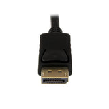 EAN 0065030854900 - StarTech.com DP2DVIMM3BS adaptador de cable de vídeo 0,9 m DVI-D Negro imagen 2
