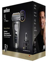 Braun Afeitadora 553858 / Series 9 Pro+ 9675cc Gris, Plata