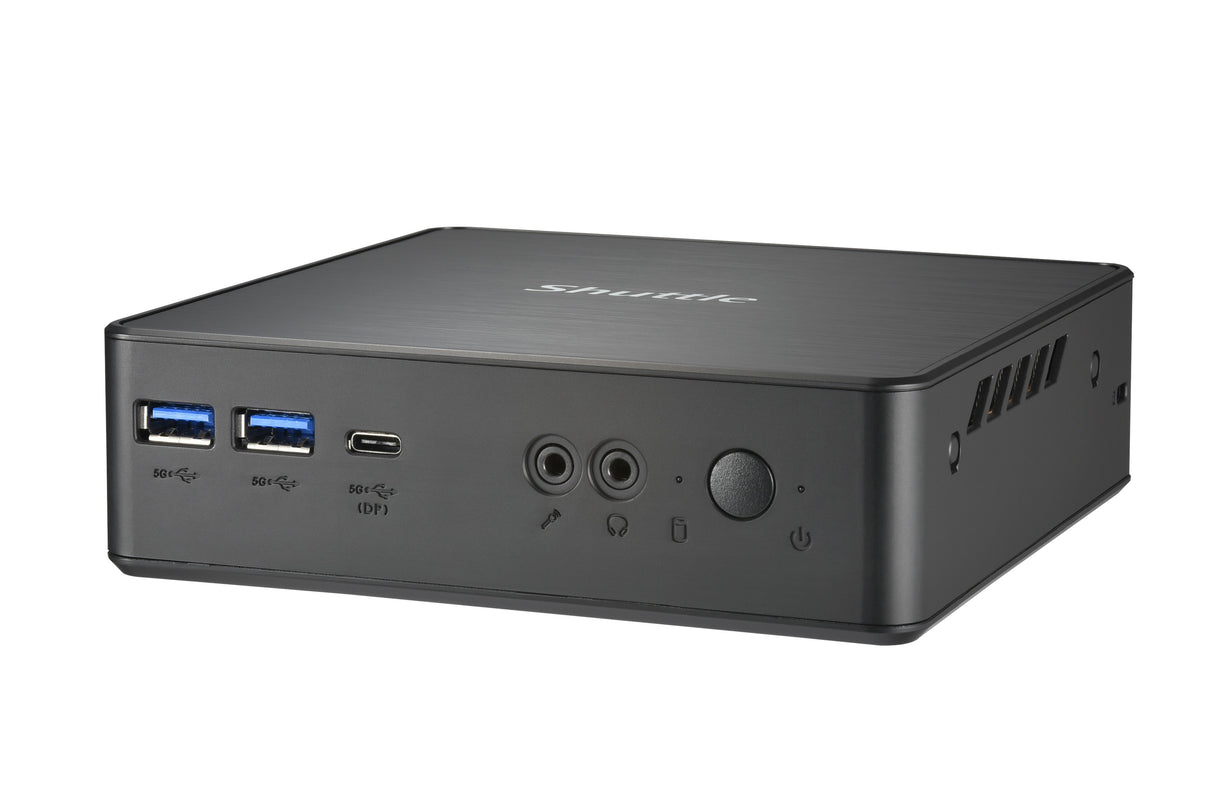 EAN 4046047104079 - Shuttle NC4010XA PCs/estación de trabajo Intel® Celeron® 7305 4 GB DDR4-SDRAM 128 GB SSD Mini PC Negro imagen 7