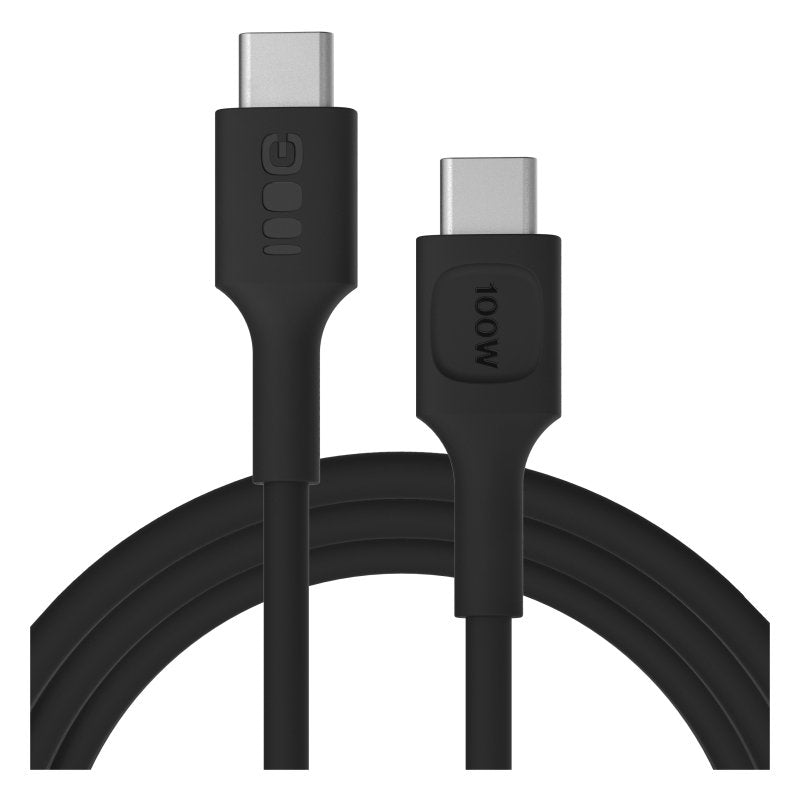 Green Cell Usb-C To Usb-C Cable Powerflex 100w 2m Negro - Silicone