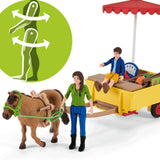 Schleich - Puesto De Granja Móvil Sunny Day (42528)
