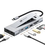 Leotec Docking Station 8-1 Con Caja Externa Ssd M2
