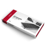 Teclado C/ Hub Axagon Hmc-Kb Keyboard Usb-C 5gbps, Microsd/