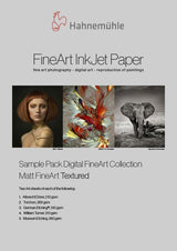 EAN 4011367005665 - Hahnemühle Sample Pack Matt FineArt Textured Arte de papel 10 hojas imagen 1