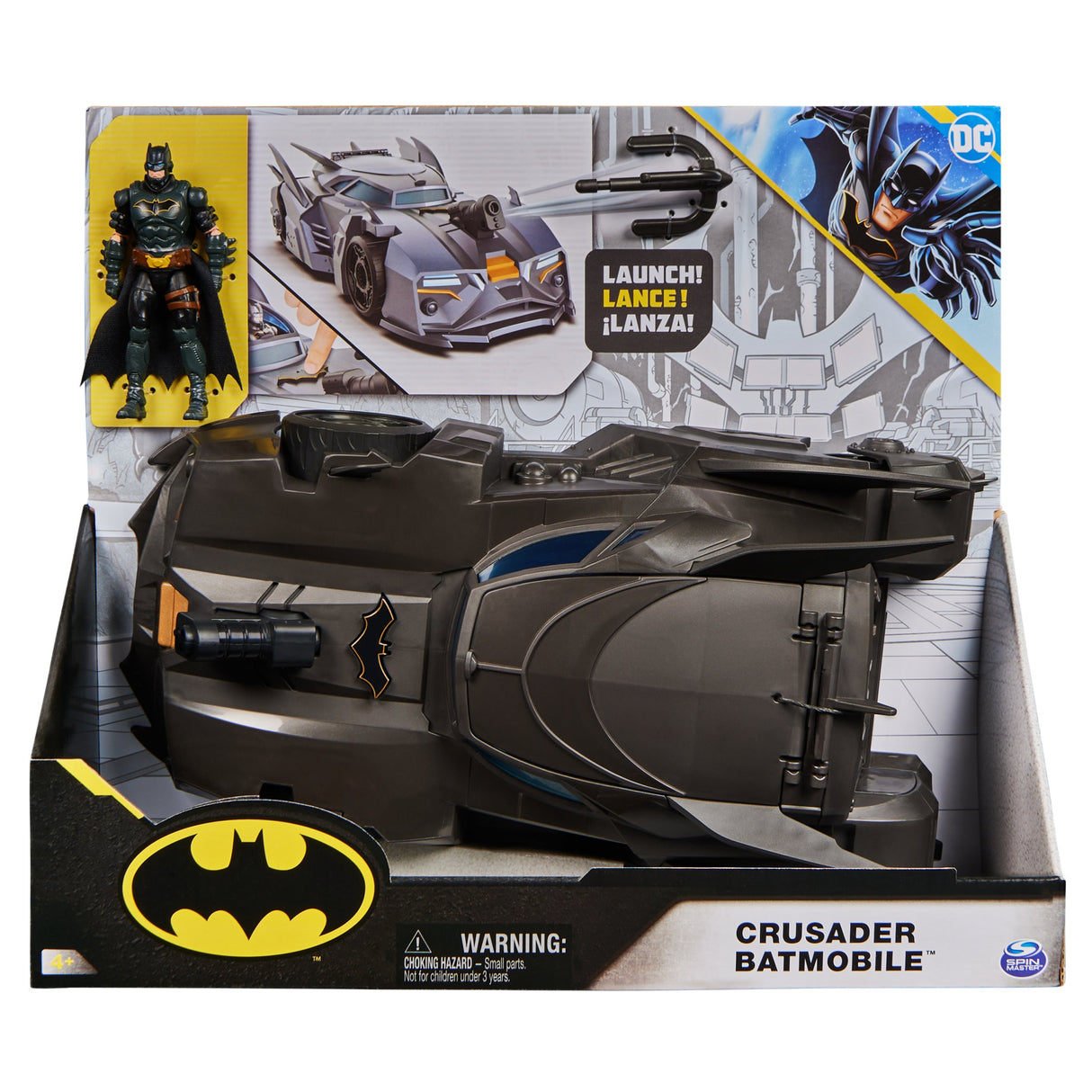 EAN 778988404805 - DC Comics BAT VHC 4in Crusader Batmobile GML imagen 2