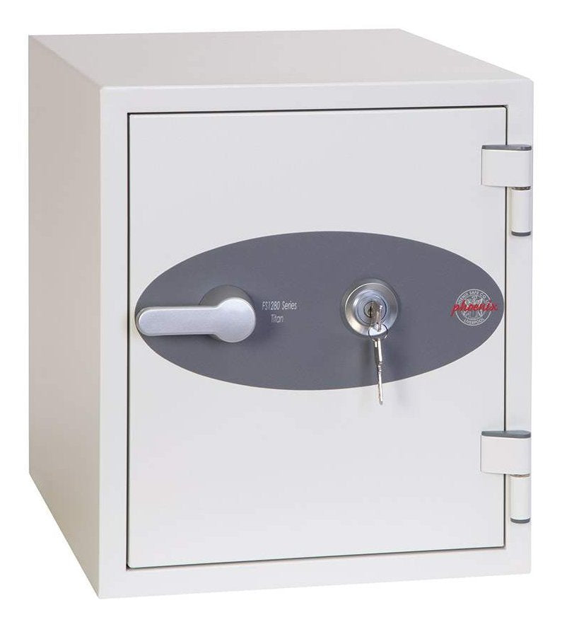 EAN 5032548003392 - Phoenix Safe Co. Titan FS1282K Caja fuerte empotrada en el suelo 25 L Acero Blanco imagen 2