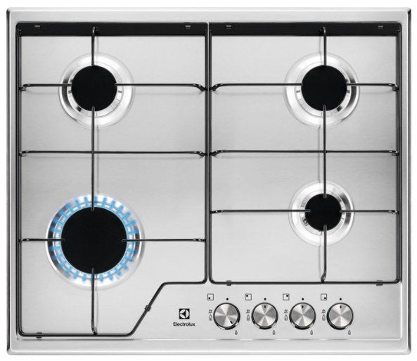 EAN 7332543608997 - Electrolux KGS6424BX Acero inoxidable Integrado 60 cm Encimera de gas 4 zona(s) imagen 1