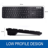 Ewent Teclado Inalambrico - Modo Ahorro De Energia - Disposicion Portuguesa Qwerty Pt - Receptor Usb-A 2.4hz - 1x