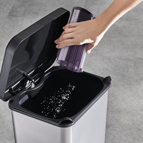 EAN 3221616048010 - Rowenta RH2037 Aspiradora escoba 2 en 1 Batería Secar Sin bolsa 0,4 L 250 W Negro, Púrpura imagen 15