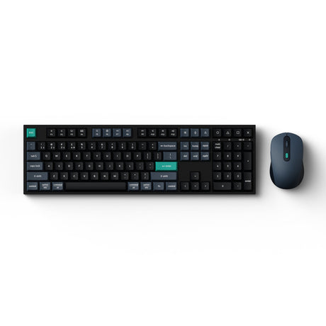 EAN 4894979039606 - Keychron B36 + BM25 teclado Ratón incluido Universal USB + RF Wireless + Bluetooth QWERTY Inglés Negro imagen 1