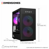 EAN 0199251297069 - HP OMEN 35L Gaming Desktop GT16-0051ns PC Intel® Core™ i5 i5-14400F 16 GB DDR5-SDRAM 1 TB SSD NVIDIA GeFo imagen 4