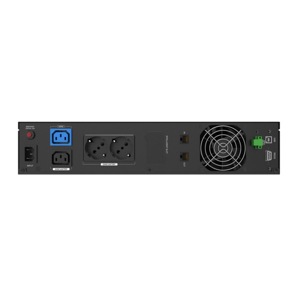 Sai Línea Interactiva Phasak Protekt Rack 1260va-720w 4 Salidas Formato Rack
